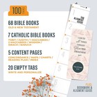 Offilicious 100 Gold-foiled  Soft-touch  Laminated Bible Tabs For Bible Study
