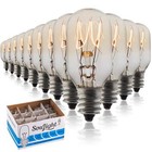 Salt Rock Lamp Bulb 12 Pack 15 Watt Replacement Bulbs For Himalayan Salt Lamps 