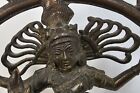 Antique Dancing Lord Shiva Bronze Statue 11 