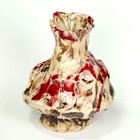 Vase Ceramic Stoneware  cave Lascaux  Unique Sig  Prof em Loeschner-gornau W3