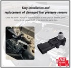 Fuel Tank Pressure Sensor Fuel Pressure Sensor Compatible With Chevy Gmc Cadi Us