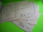 Atari Championship Sprint Video Arcade Game Schematics Not Complete 1986 Diagram