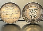 Vintage Tiffany   Co  Sterling Silver Coins Store Money 4 X  25 W  Orig  Pouch
