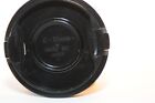 Canon Fd C-55 55mm Front Lens Cap Silver Ring Genuine Product Vintage From 70 s