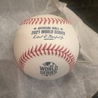 2021 World Series Official Game Baseball Houston Astros V  Atlanta Braves