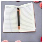 Inspirational Journal   Pen Gift Set  Religious  Romans 12 12  Navy   Gold