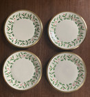 Lenox Holiday  Dimension 6 25    Bread dessert  Plates  set Of 4  New-never Used