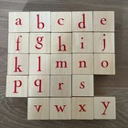 Pottery Barn Kids Wooden Alphabet Blocks