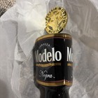Modelo Negra Beer Cerveza 11    Tap Handle Mexico Beer Keg Pull Gold Lion Bar Man