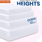 Utopia Bedding Premium Waterproof Bed Bug Mattress Cover  Queen Zippered Mattres