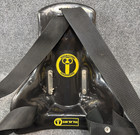 Vintage Us Divers Co  Aqua-lung Scuba Tank Kam Ez Pak Black And Yellow Backplate