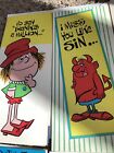 Vintage Lot-12 Unused Greeting Cards  Studio Card   More  W  Envelopes