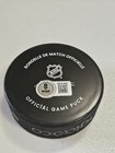 Chris Chelios Signed Chicago Blackhawks Game Puck W  Hof 2013 Beckett Bas Coa