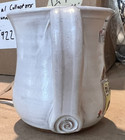 Mudworks- Hand Thrown Hand Carved Pottery Mug- I Wish You Lived Next Door- Usa