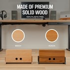 Coreminded Extra Large Cable Management Wood Cord Hider For Power Strip Tv