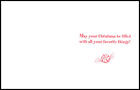 Greeting Card - Mouse Mice - Christmas 0669