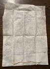 1764 New Jersey Will   Testament Parchment Elizabeth Nj Marsh Family Franklin