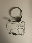 New Genuine Microsoft Xbox 360 Gaming Chat Headset Wired White gray