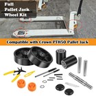 Fit For Crown Pth50 Pallet Jack truck Full Wheel Replacement Kit