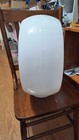 13 1 2  Wide Milk Glass Gas Pump Globe Body W screws