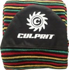  Culprit Surf - Rasta - Surfboard Sock   6 0 - 10 0  