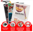 Comic Proline Bags   Boards 100 Each  silver Size  Top-quality - Free Shipping 