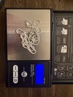 New 925 Sterling Silver Twisted Rope Chain Necklace 22    1 4mm 4 0g Italy