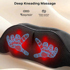 Portable Massage Pillow Neck And Back Massager With Heat deep Tissue 3d Kneading