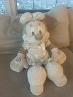Minnie Mouse Stuffed Animal White Large Disney Store Plush Toy  White