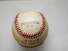 Vintage Official Babe Ruth League Diamond Dbr Baseball - Game Played