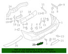 Genuine Nissan Reflector Panel 26565-5zw0a