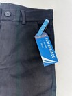  36 Nwt Nautica Boys Size 10black Stretch  Slim School Uniform Pants