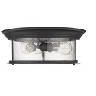 Z-lite 727f16 Sonna 3 Light 16  Wide Flush Mount Drum Ceiling Fixture