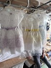 Handmade Girls White Dress Yellow Sash Embroidered First Communion Flower Girl