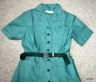 Girl Scout Junior Uniform With Belt - C 1960 s