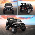 12v Electric Battery Powered Jeep Kids Ride On Car 2 Seat Vehicle Jeep W remote