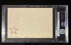 Dean Martin Signed Vintage Album Page Psa Authenticated Classic Actor