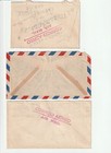  3  1936 Guatemala Covers To Usa Including Airmail All Different