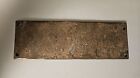 L c  Trent   Co  Engineers Salt Lake  Utah Plaque   Tag