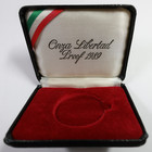 1989 Mo Mexico Silver Proof Libertad Box   Coa - No Coin  60309l