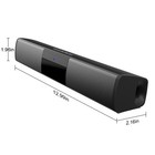 Home Theater Wireless Bluetooth Soundbar System W 2 Subwoofer Surround For Tv pc