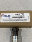 Weiler 90191 Med Knot Wire End Brush steel 3 4 In  4f708 1 4  Shank Free Ship 