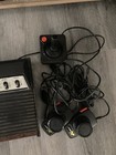 Atari 2600 Console With Joy Stick  Paddle And 5 Games-tested