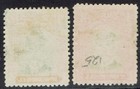 Rhodesia 1913 Kgv Admiral 3d And 4d Die Ii Perf 14 Used