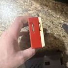 Vintage 1950s Outstanding Toshiba Old Mid Century Atomic Red Transistor Radio