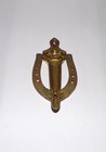 Vintage Polished Cast Brass Door Knocker