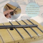 Guitar Fret End File Set - Professional Sharp Smoother With Safe    