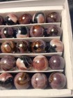 Purple And Black Box Set Of 25 Jabo Classics 5 8  Marbles