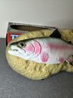 Vintage 1999 Travis The Singing Trout Gemmy Motion Activated With Box Works