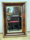 Rare Antique Classical Empire Rosewood   Gilt Gilded Hall Mirror 1830 32 X 22